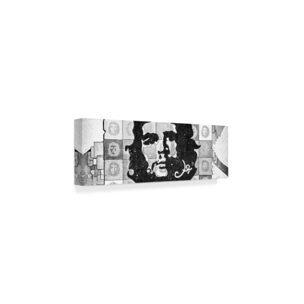 Philippe Hugonnard 'Che Guevara Mural In Havana' Canvas Art,10x32